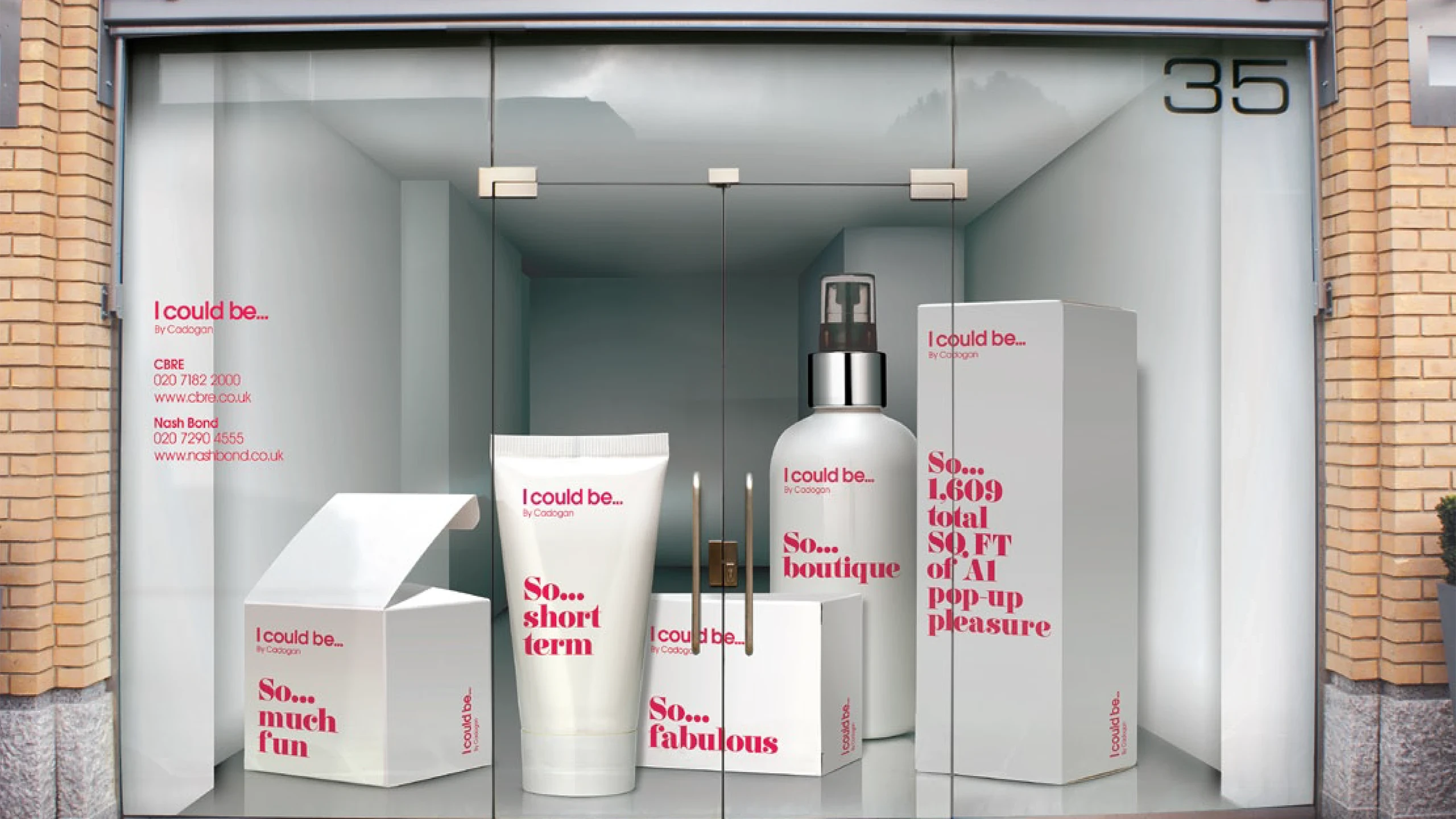 Cadogan Estates Pop-up store Campaign